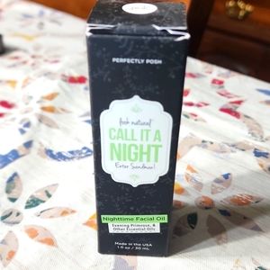 Nighttime facial oil